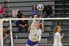 VB vs WSU  Wheaton Women's Volleyball vs Worcester State University. - Photo by Keith Nordstrom : Wheaton, Volleyball